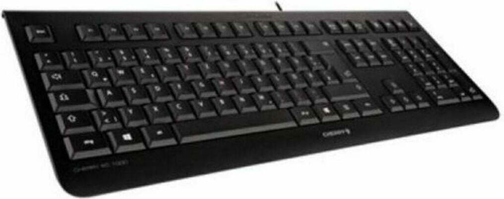 Cherry KC 1000, USB, PC/server, Büro, Schwarz, 1.8 m, USB JK-0800ES-2