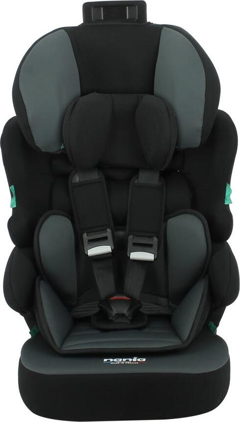 NANIA Autositz BeLine ACCESS Grau R129 9-36 kg 76-150 cm Gurtbefestigung vorwärts gerichtet