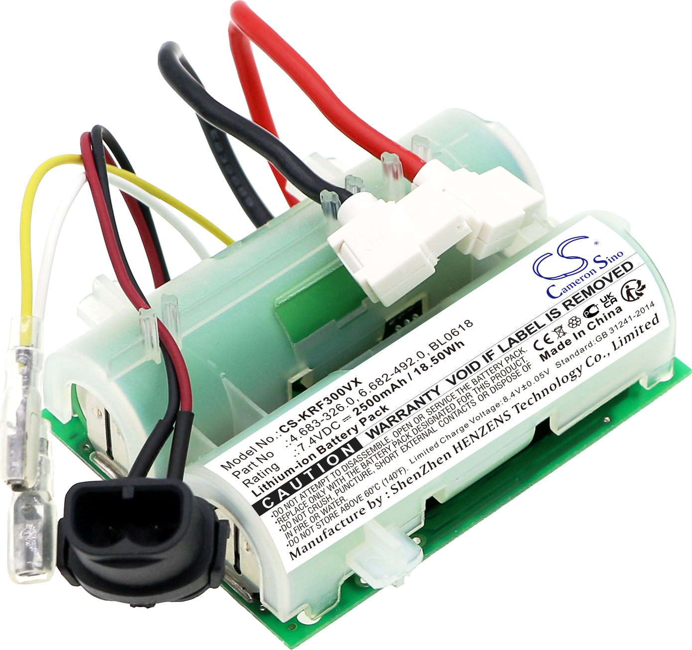 TECHTEK Akku Kompatibel mit [Karcher] FC 3 Cordless, FC 3 Cordless Premium, FC 3d Cordless, FC 3d Cordless Premium, FC3 Ersetzt 4.055-153.0, für 4.6