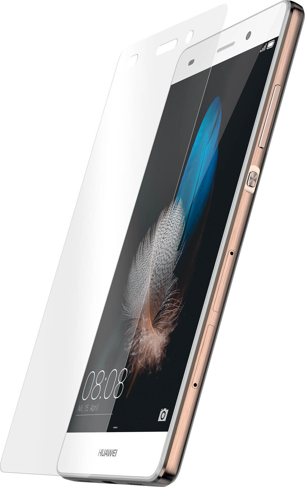 Avizar, Ultratenké nerozbitné tvrdené sklo na ochranu displeja pre Huawei P8 Lite 0,3 mm, priehľadné