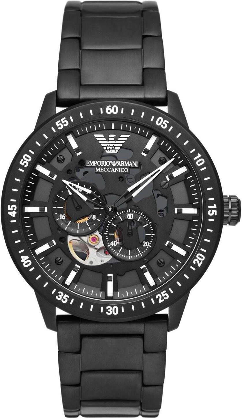 Emporio Armani Uhr AR60054 Herren Armbanduhr Schwarz