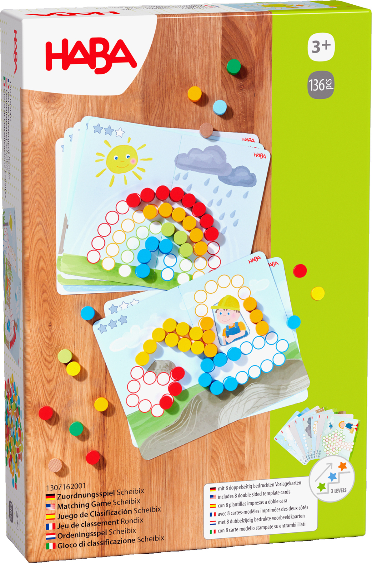 HABA Sales Gmbh & Co.KG Zuordnungsspiel Scheibix 1307162001