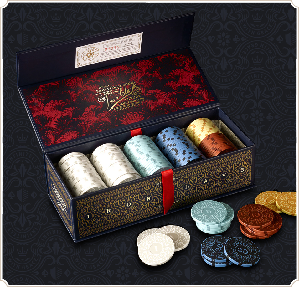 Roxley Games Iron Clays 100 - Brettspiel Zubehör - ENG Edition ROX-503