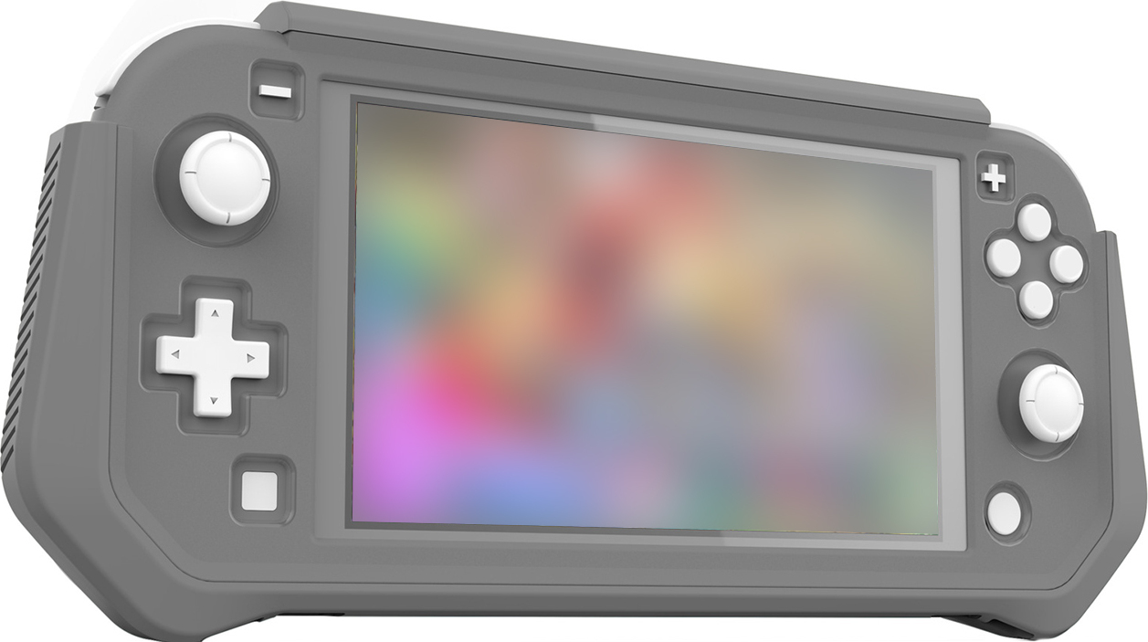 Bmen Protective Shell Anti-Scratch Easy Assembly PC Perfekte Übereinstimmungskonsole-Protektor für Switch Lite-Grau 2957568@brem