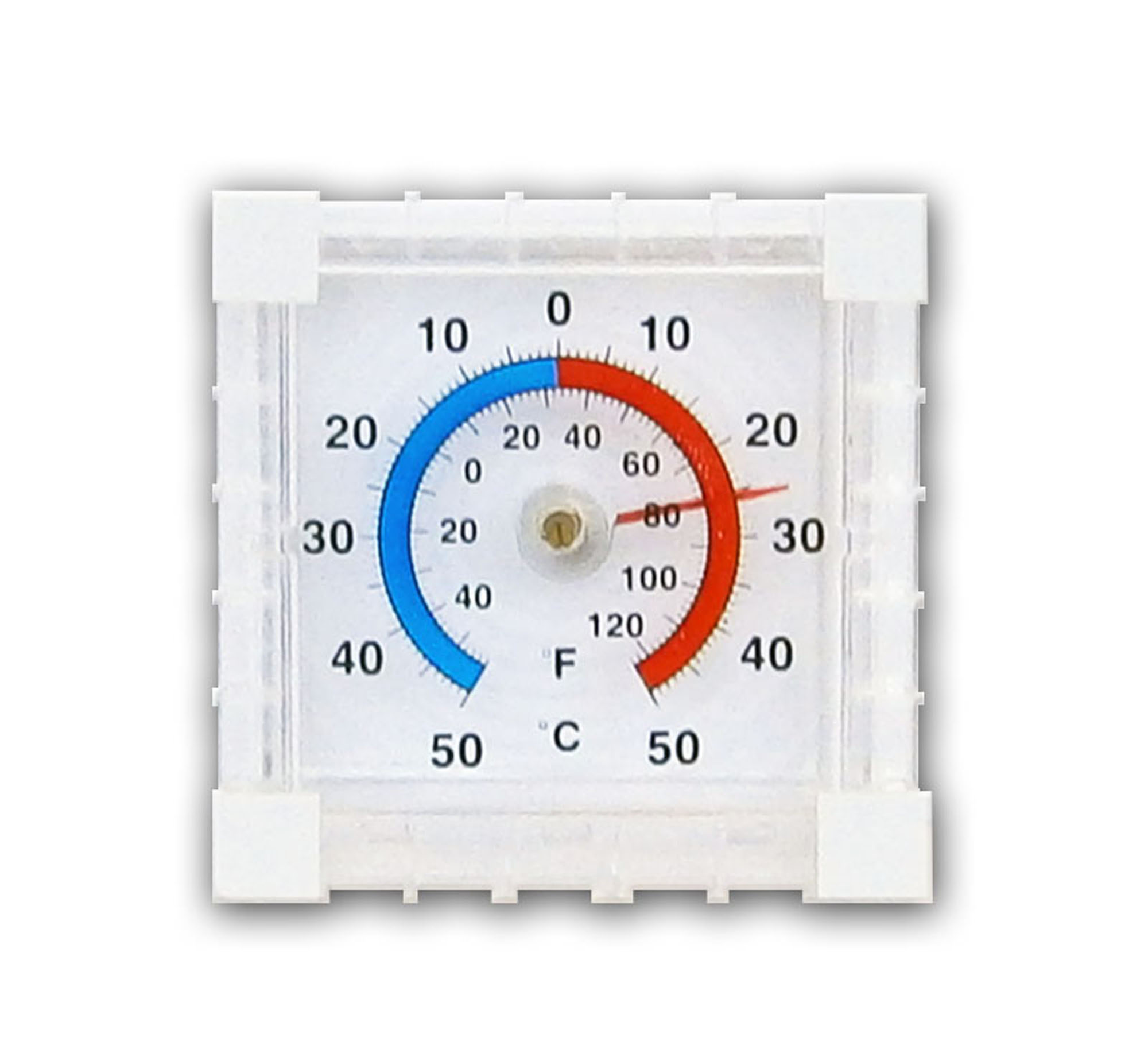 Neue Runde Außen Thermometer Fensterthermometer Fenster Saugnapf Temperatur 