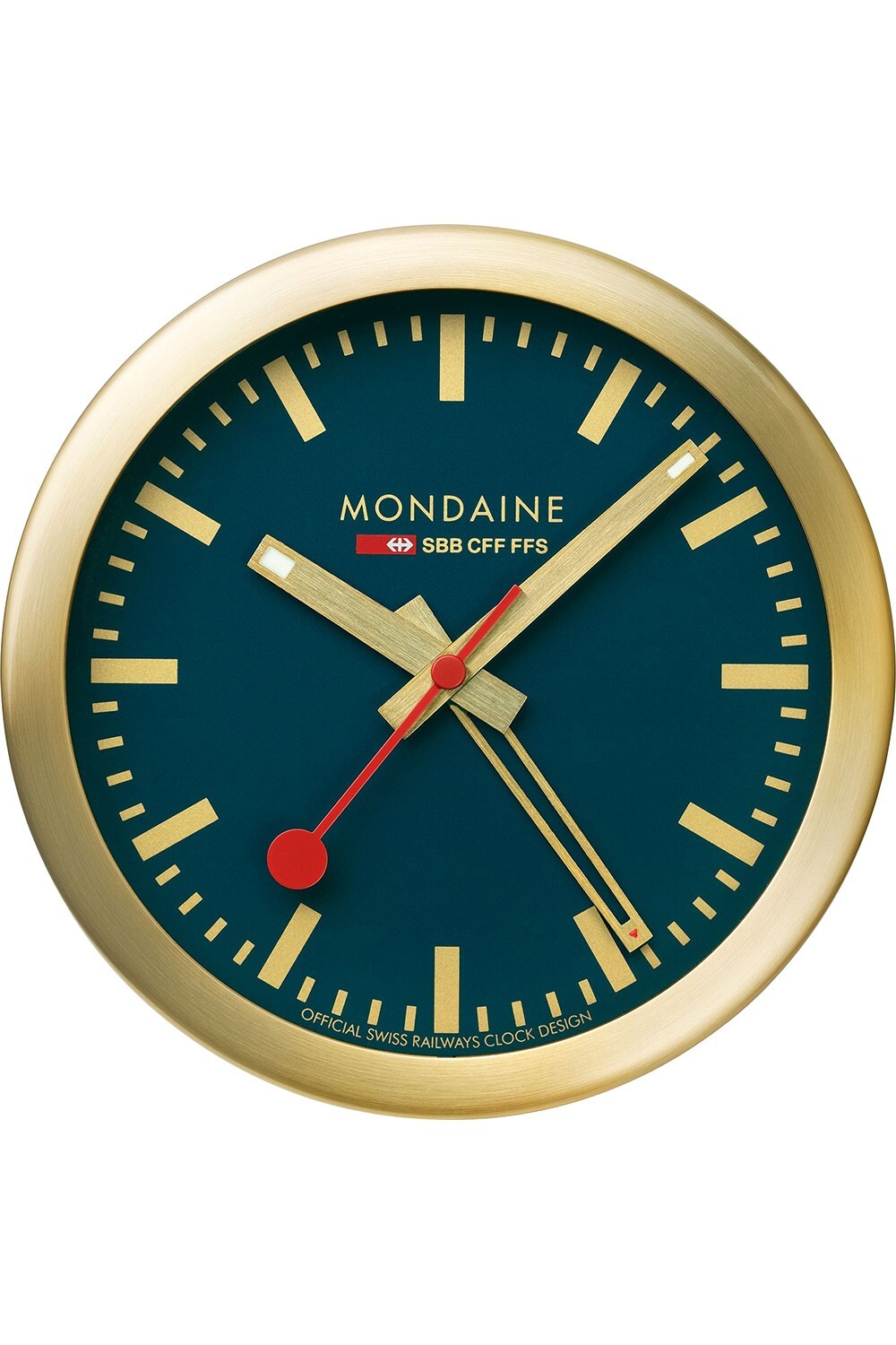 Mondaine MINI NÁSTENNÉ HODINY A ALARM A997.MCAL.46SBG Nástenné hodiny
