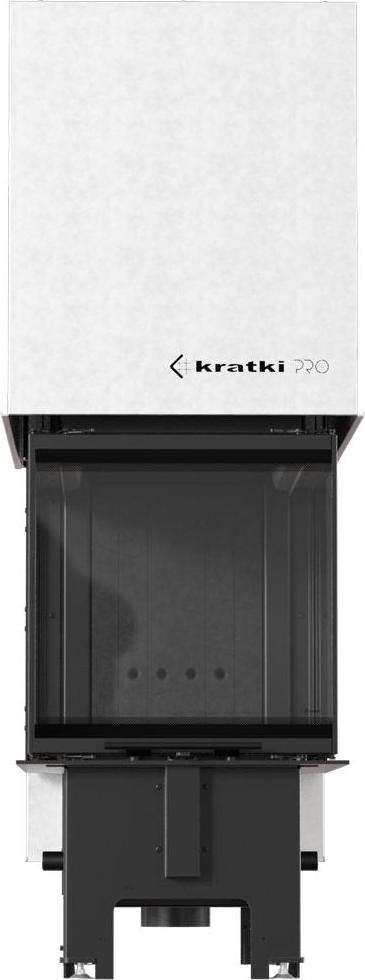 Krb KRATKI REGNOR 500/700 8 kW Ø 200 trojstranný, čierny thermotec