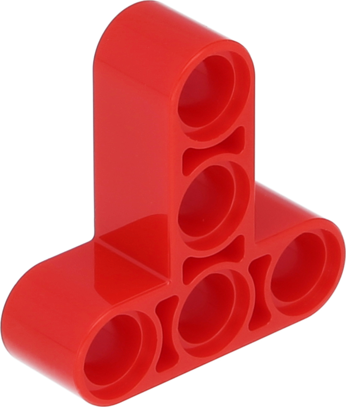 LEGO Technic: 50 Hebelarme 3x3, T-Form, 5 Achs- und Pin-Löcher, Rot