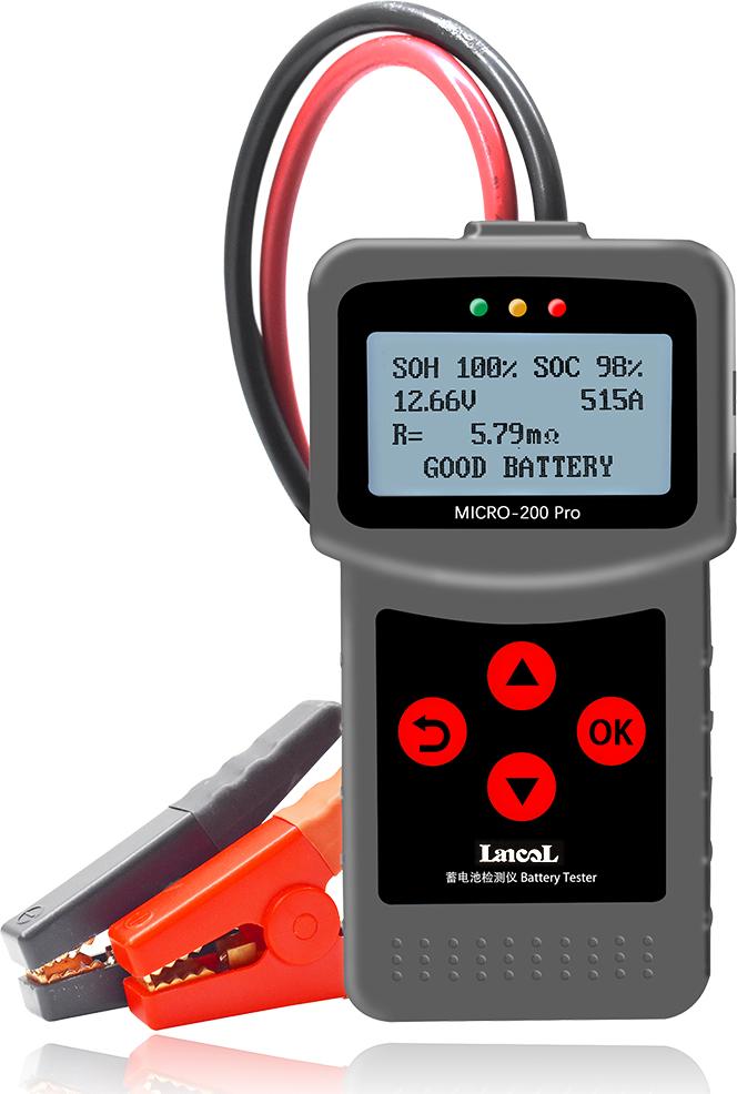 Cocosity 12V Auto-Motorrad-Batterie-Tester SAE CCA JIS Digitaler Batterie-Analysator LKW-Motorrad Automobil Auto-Diagnose-Tool