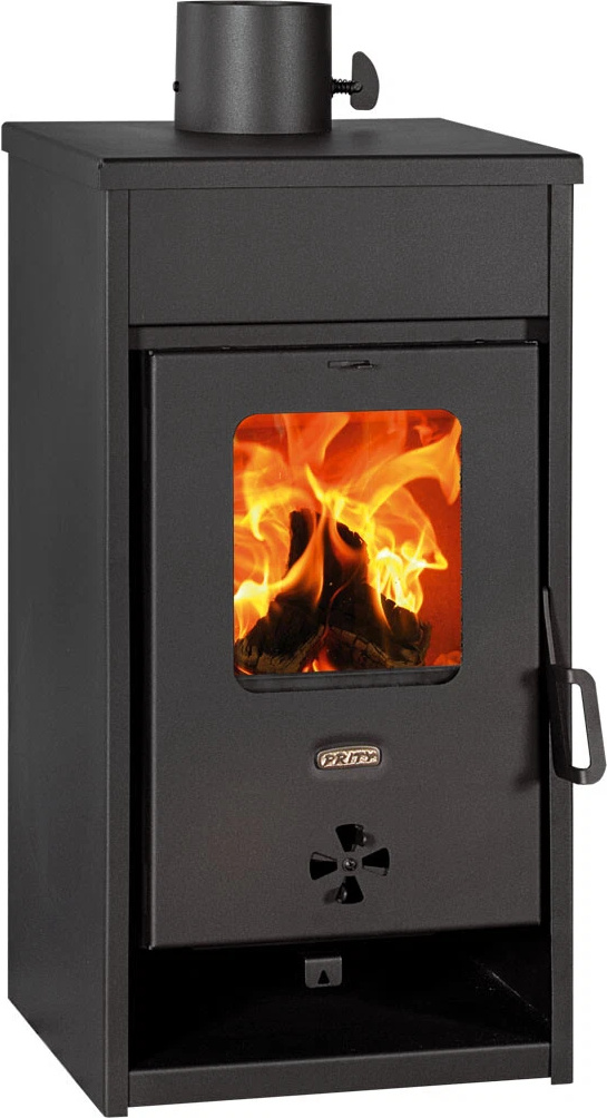 Prity Krbové Kachle KOP D 8,7 kW Krb na Drevo s Úložným Priestorom na Drevo Pec