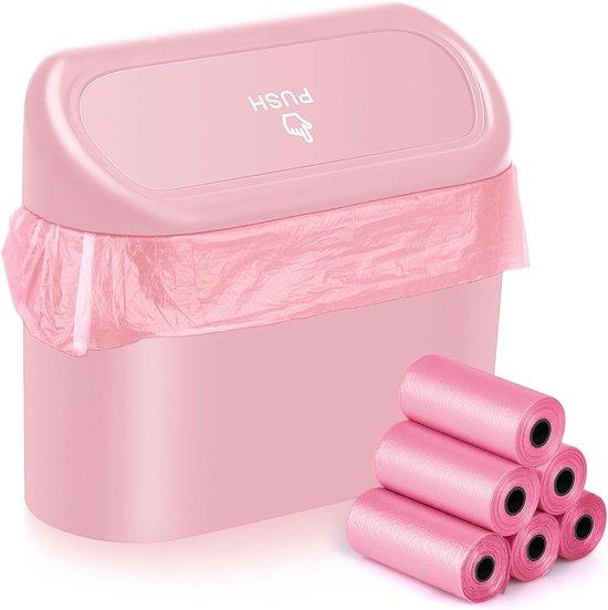 OEM Wasserfeste rosa Müllbehlter mit Abfallsäcken 2026