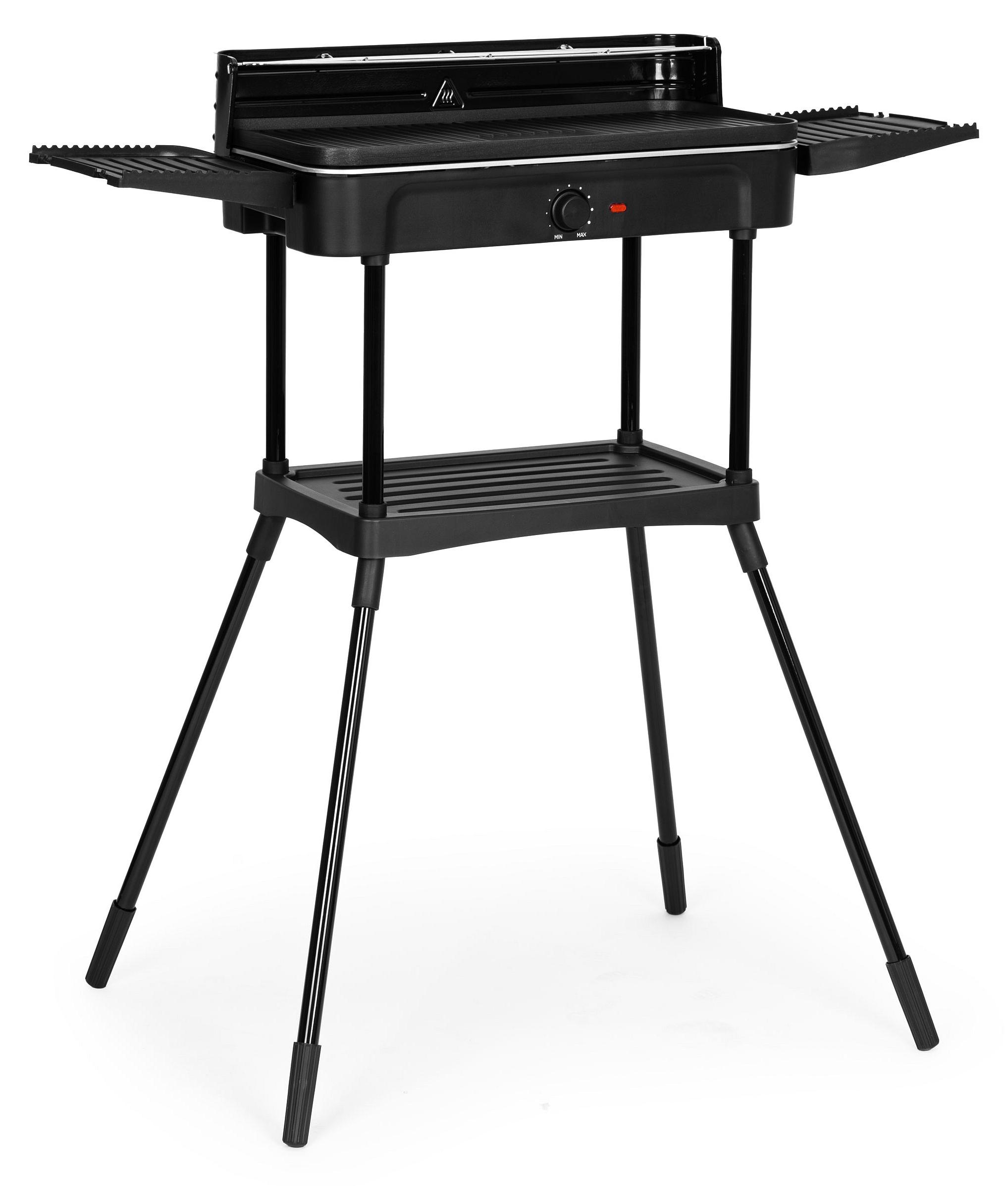 Elektrický gril 3v1, stojací/stolový, s grilovací plochou, odkvapávačom a termostatom, značka MultiGarden