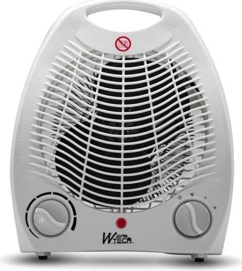 Heizlüfter - 2000 W - WARM TECH - 240 V - Bis zu 15 m³ - Weiß