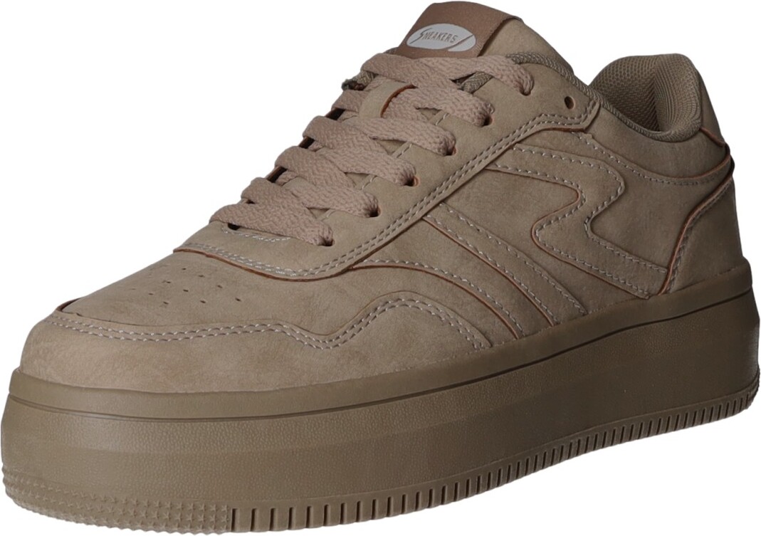 Sneakers Damen-Sneaker Beige, Farbe:beige/schlamm, EU Größe:41 CC23333E-BE