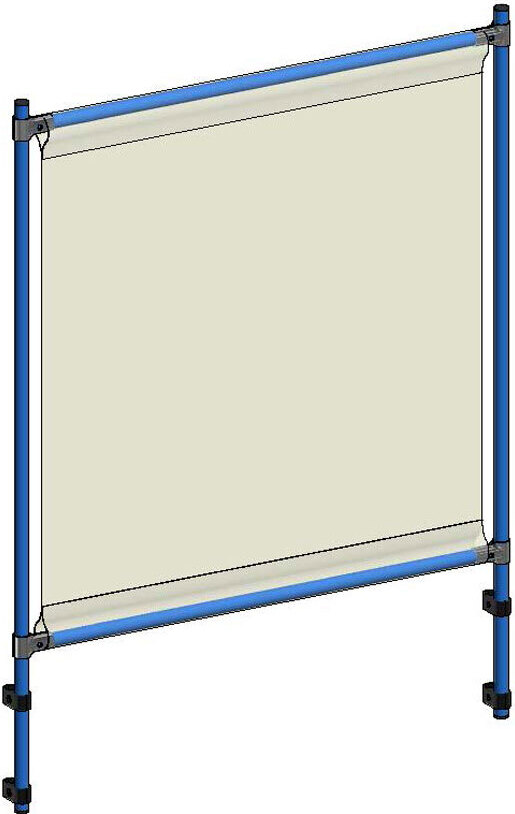 Fetra Zubehör Infektionsschutzrahmen für 2622-3762, 4822-4842, 5837 - 5838, 5942