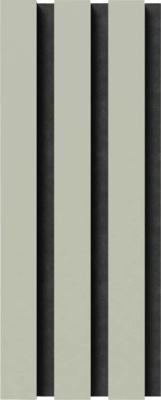 Handmuster zu Fjordwall Akustikpaneel Linoleum Hellgrau 300 x 150 mm