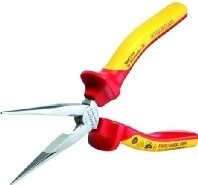 Weidmüller FRZ S 200, Spitzzange, Abnutzungsresistent, Edelstahl, Rot, Gelb, 200 mm, 200 mm 9046380000