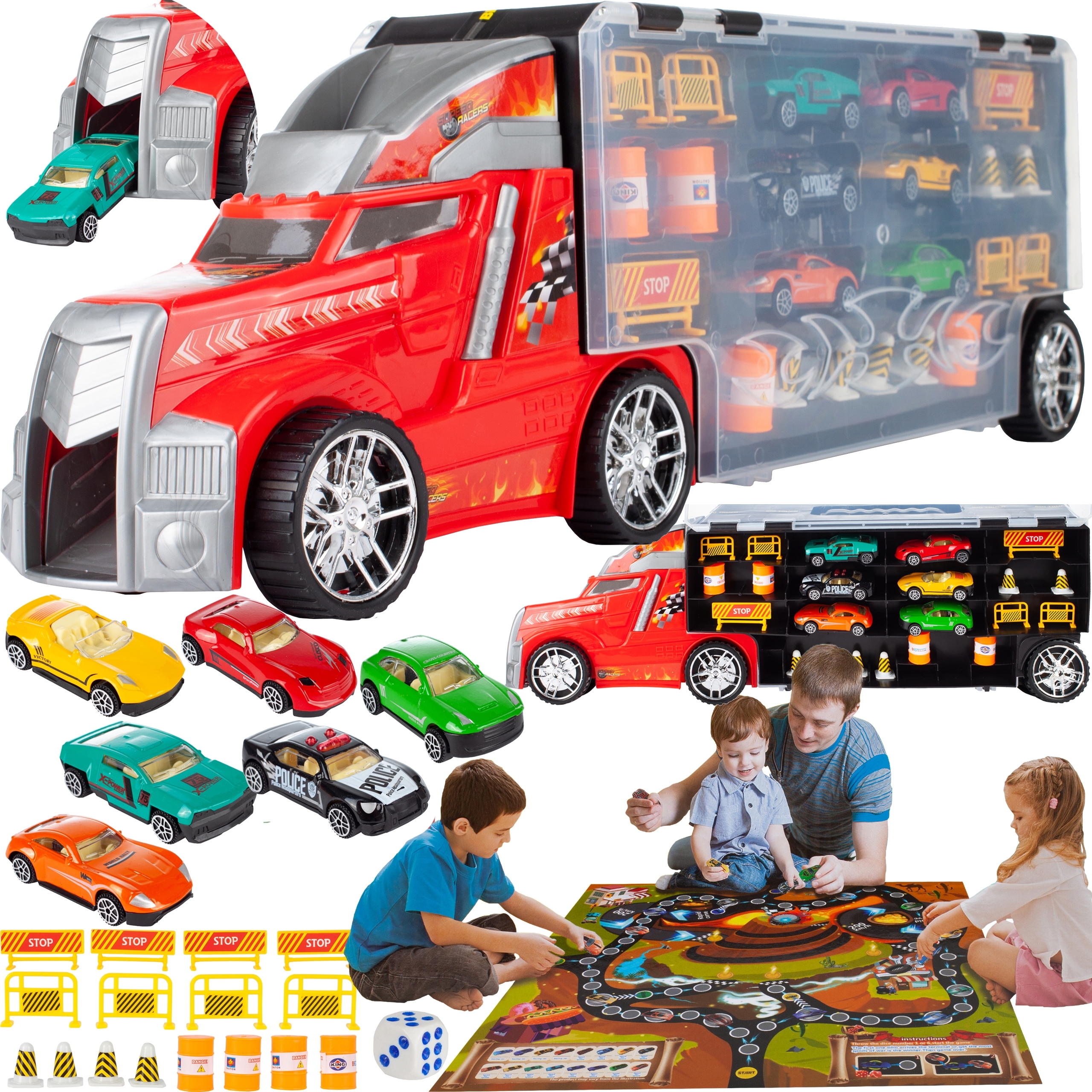 kaufland spielzeug MalPlay Transporter Spielzeug | Transport-LKW