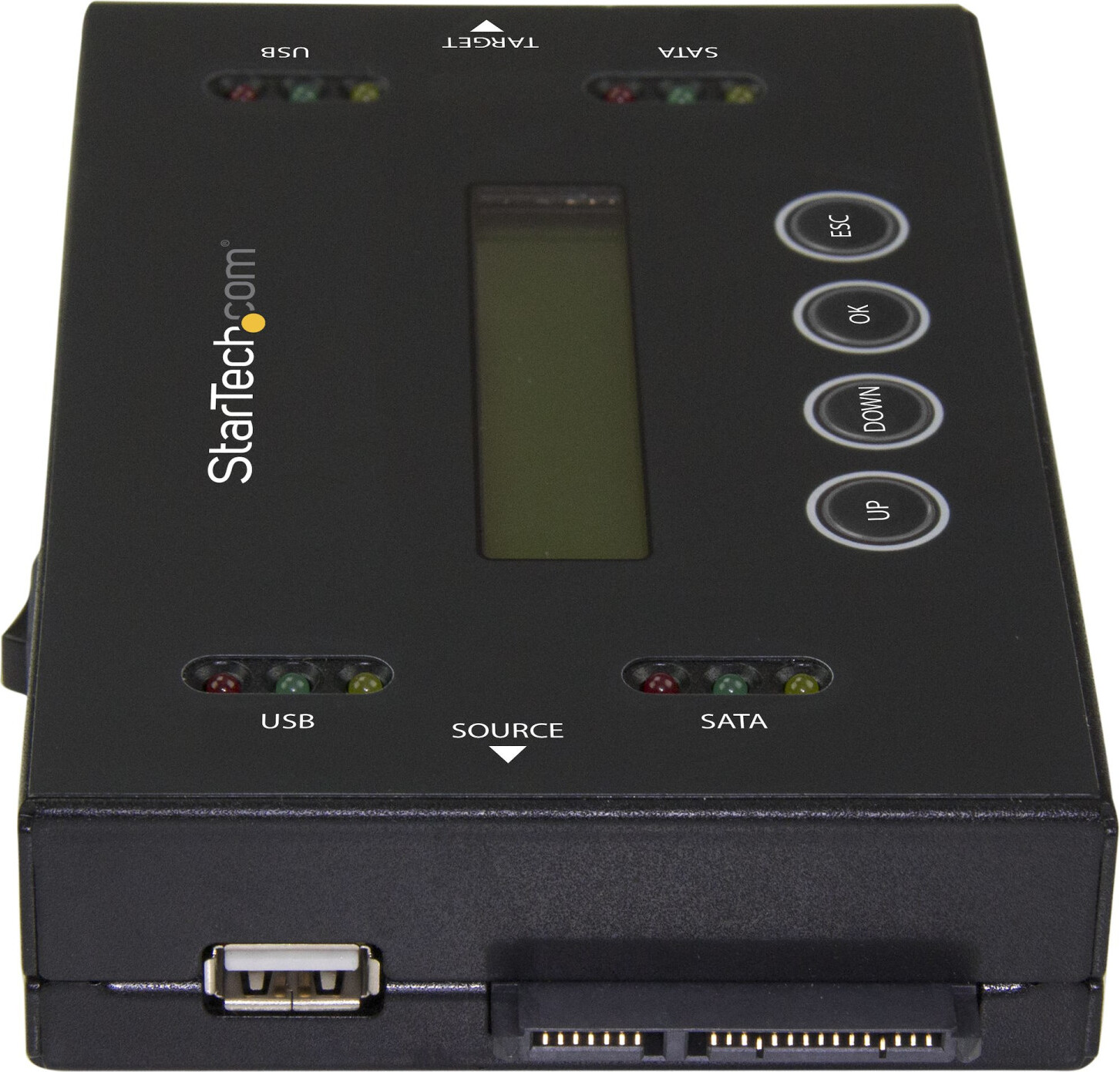 StarTech.com Laufwerks Duplizierer und Löscher für USB Sticks und 2,5 / 3,5" SATA Laufwerke - 1:1 duplizierung plus Cross-interface - Festplatte / USB-Drive-Duplikator - 1 Schächte (Serial ATA-600 / USB) - für P/N: SVA12M5NA SU2DUPERA11