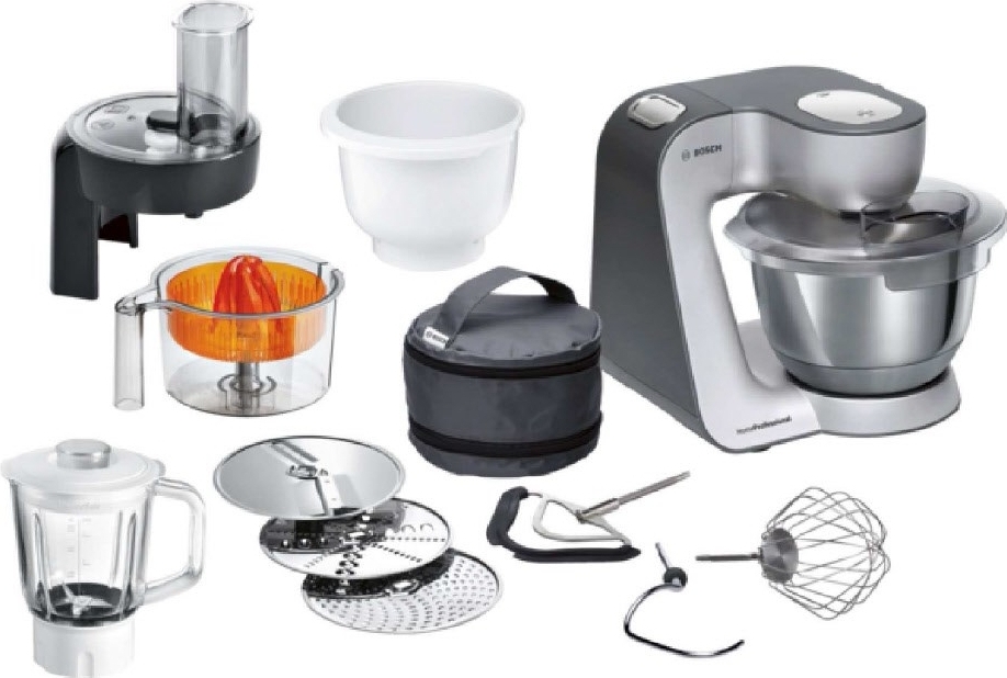 Bosch MUM5934D Multifunkčný kuchynský robot antracitový, 1000 W