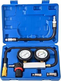 Akhan DHA Druckverlusttester Druckverlustprüfer Motor Druckverlust Tester, Zylinder Druckverlust Leck Tester mit 10 12 14 mm Zündkerzen für Benzinmotoren Kfz 174859844