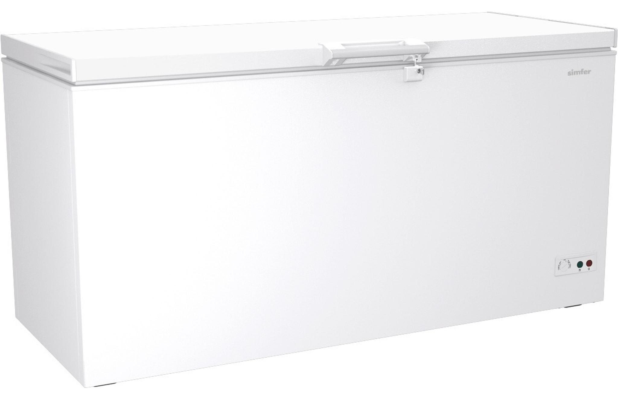 A&S Polarny Tiefkühltruhe 469 L | Volldeckel | abschließbar | -24 bis -18°C | Gewerbe Kühltruhe TTV-469