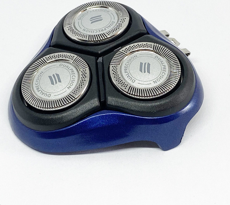 MCBOSON Ersatzscherköpfe für Philips Rasierer Ein neues Rasiererlebnis Rasierzubehör, Geeignet für HQ8 PT860 PT730 PT735 AT890 PT736, dunkelblau PT726