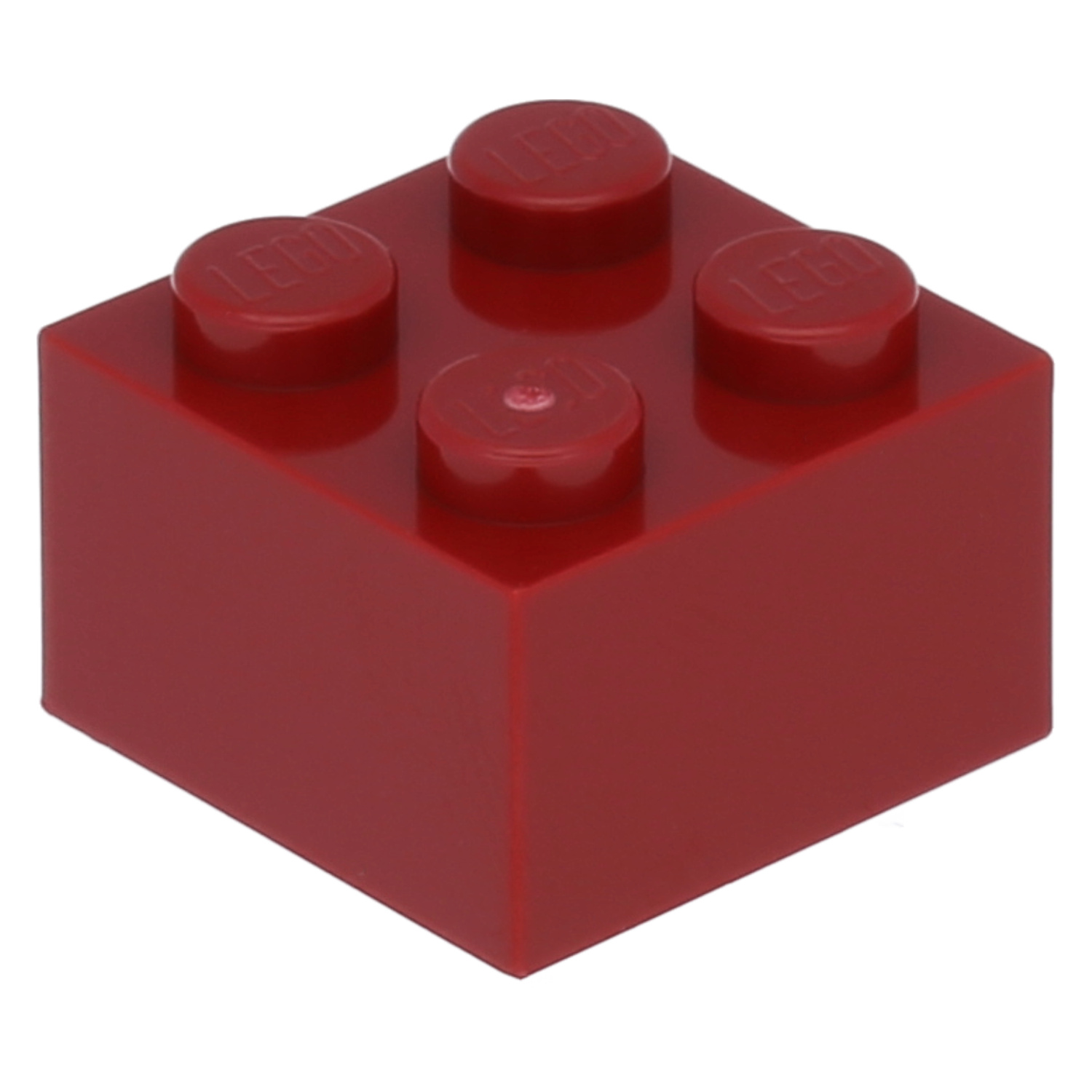 Lego® 2x2 kocky 3003 - 1 kus tmavo červená