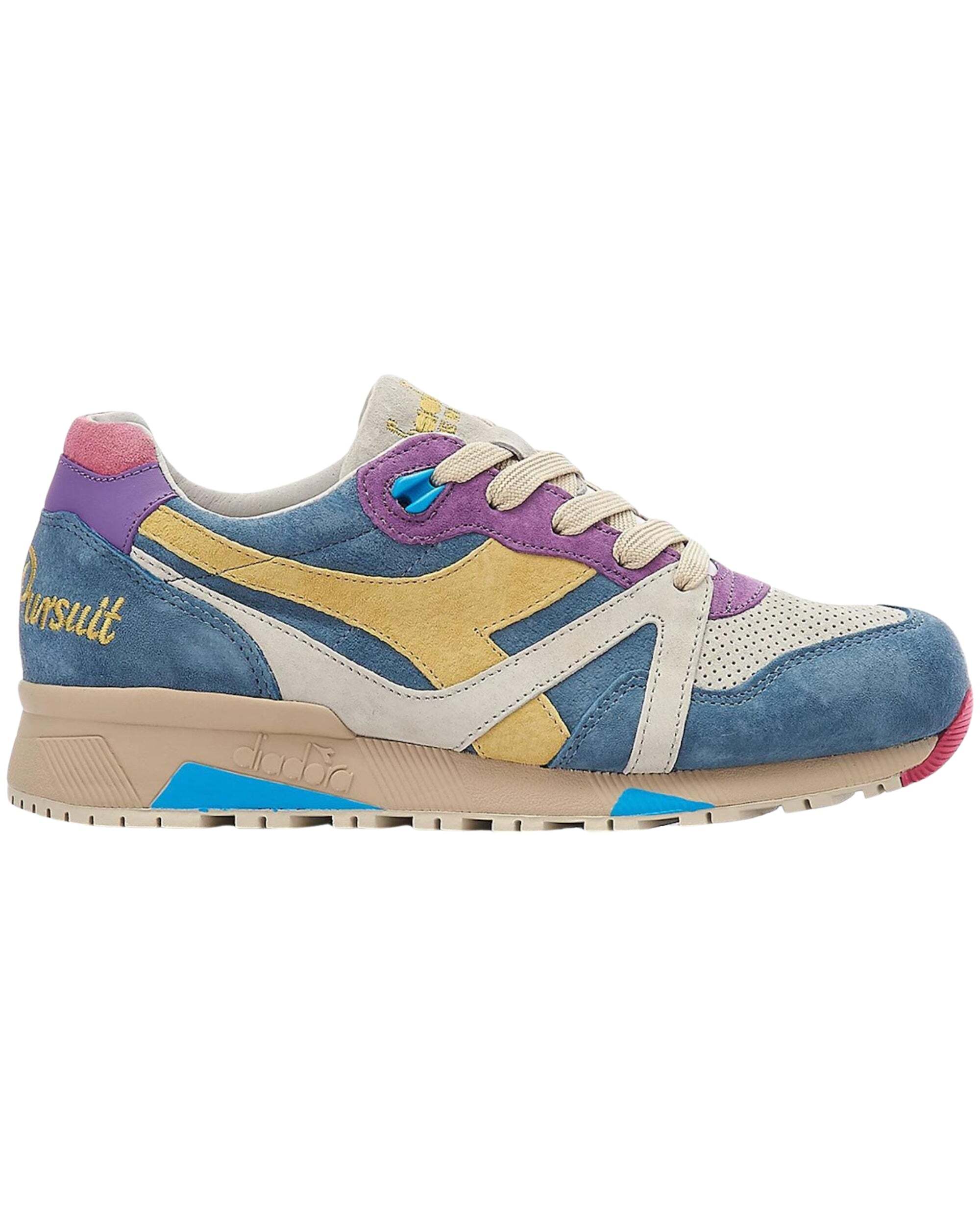 Topánky Diadora Hasbro N9000 Trivial Pursuit Men's Blue Leather