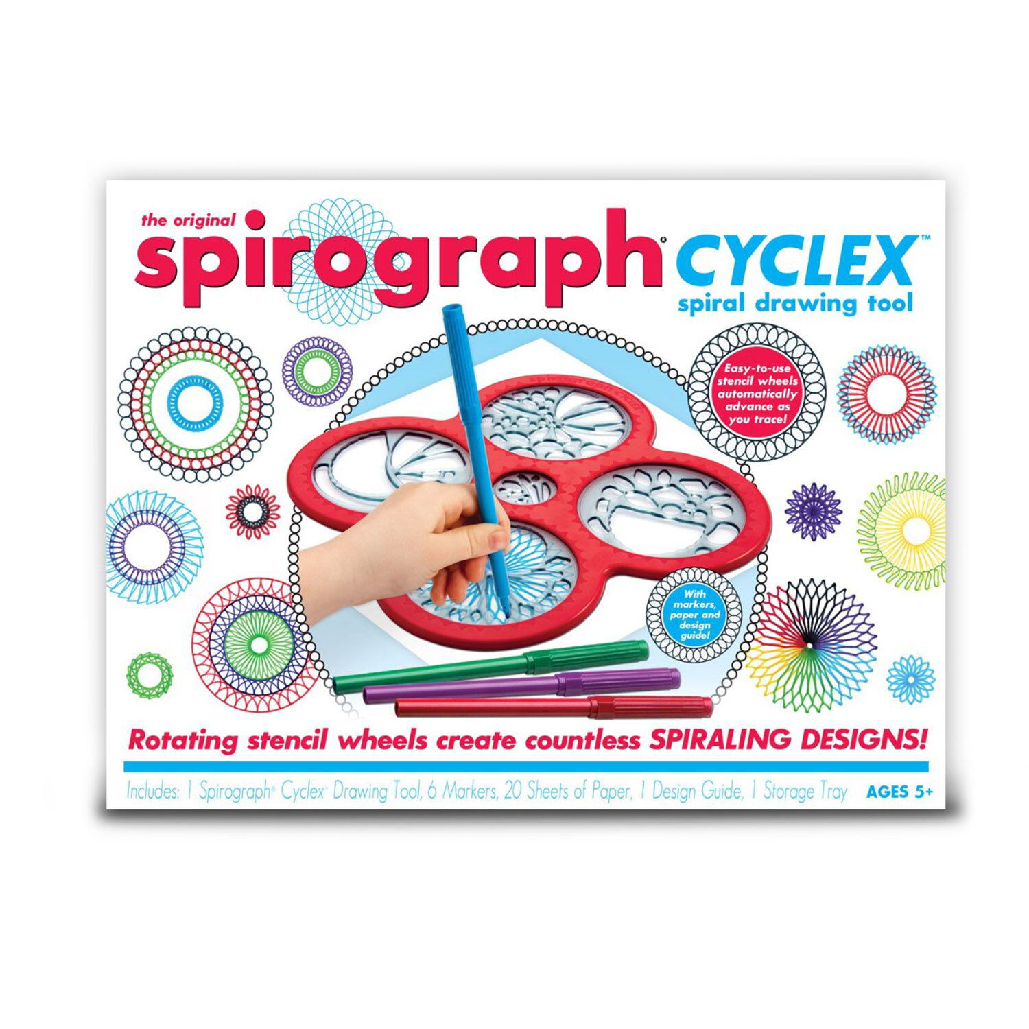Spirograph Cyclex, Spirograph für Kinder, 5 Jahr(e), Mehrfarbig 4650041