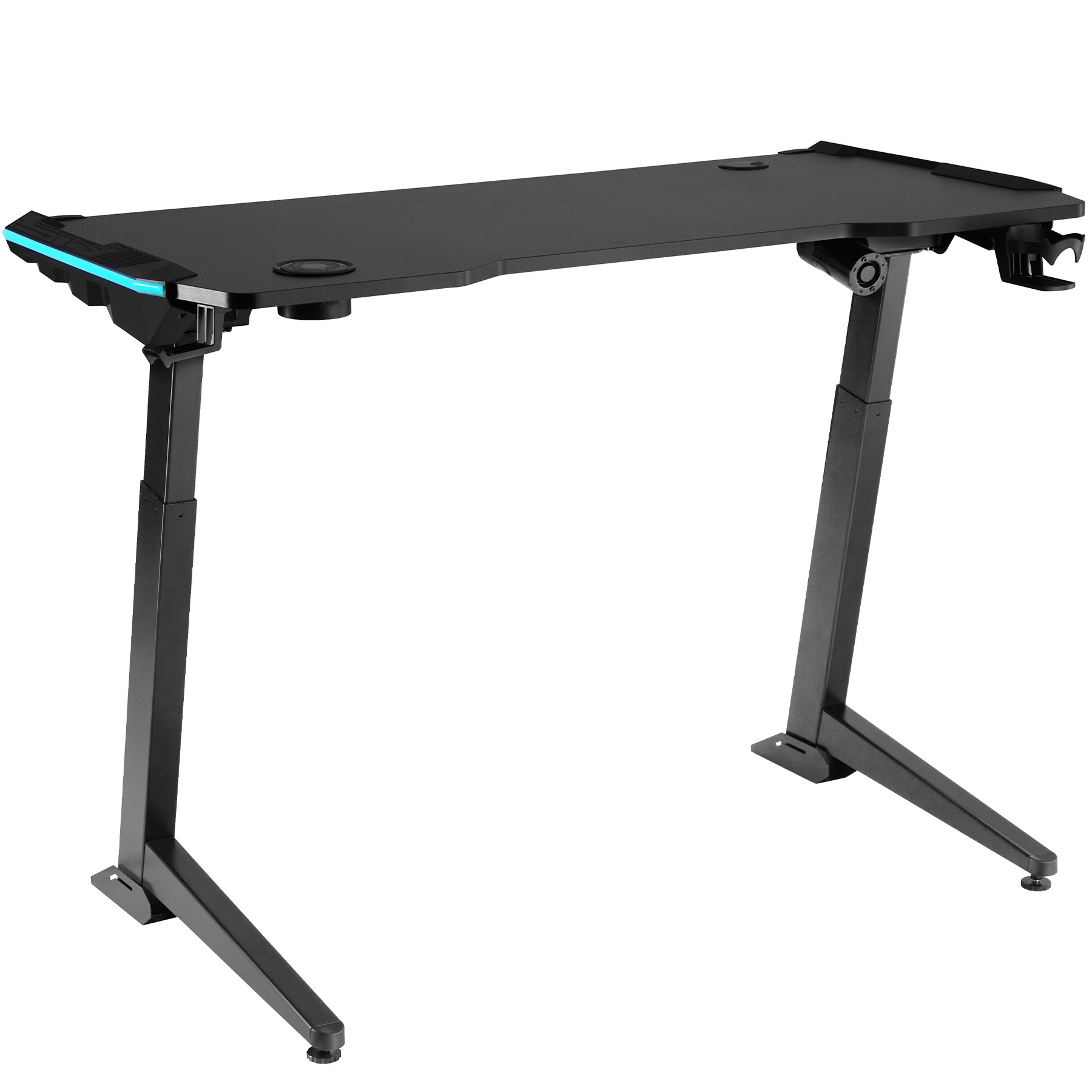 tectake® Schreibtisch Hemingway 1300 x 672 x 720 - 1210 mm 404317