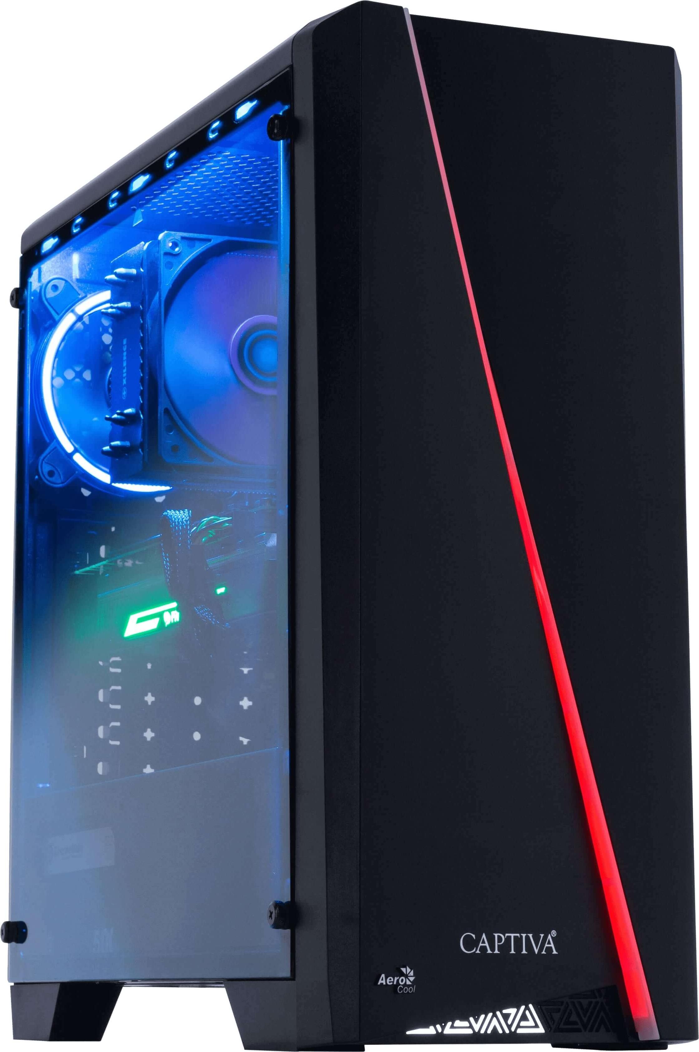 CAPTIVA Advanced Gaming R69-532 AMD Ryzen 5 16 GB DDR4-SDRAM 1 TB SSD NVIDIA GeForce RTX 3060 Windows 11 Home (69532)