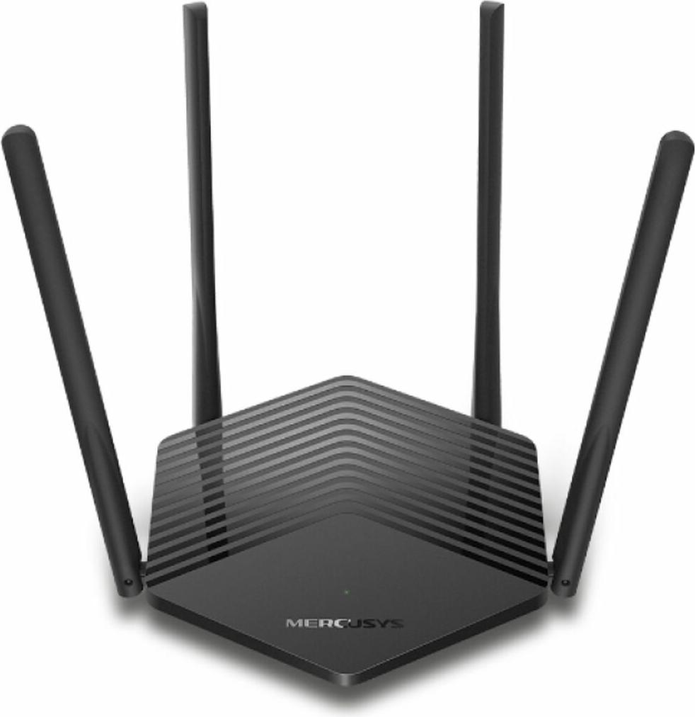 MERCUSYS AX1500 WiFi 6 Router | MR60X | 802.11ax | 1201+300 Mbit/s | 10/100/1000 Mbit/s | Ethernet LAN (RJ-45) ports 2 | Mesh Support No | MU-MiMO Yes | No mobile broadband | Antenna type External