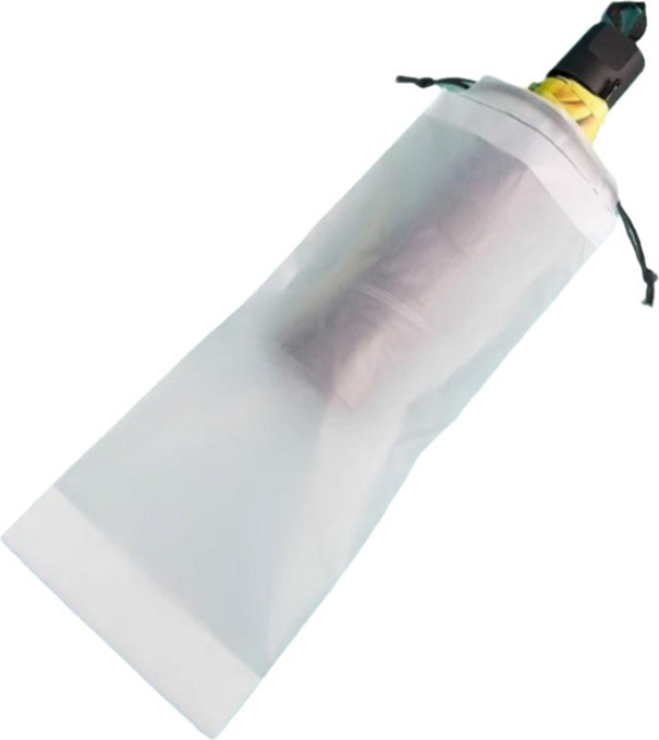 INF Wasserdichte Aufbewahrungstasche für Regenschirme mit Kordelzugverschluss 1 Packung 346995
