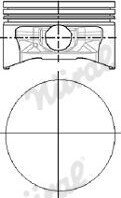 NÜRAL 87-784107-00 Kolben für FORD Fiesta Mk4 Schrägheck (JAS, JBS) KA (RB) FIESTA III (GFJ) FIESTA Kasten (F3L, F5L) FIESTA Kasten (FVD)