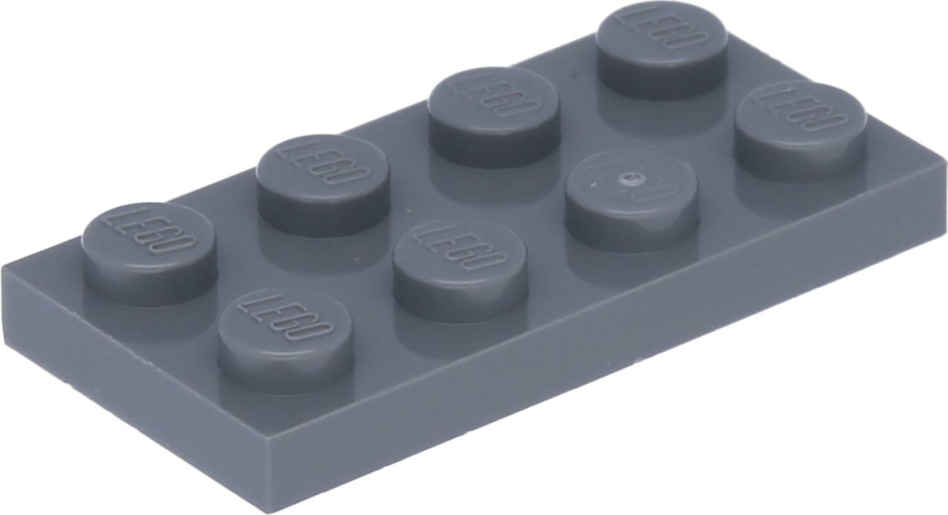 Lego® 10 ks 3020 Dosky Dosky 2x4 časť Basic 10 Tmavomodrá sivá