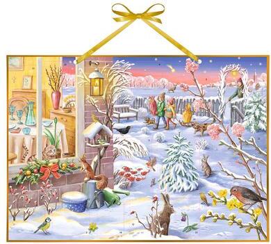 Adventný kalendár "Kvety na snehu"