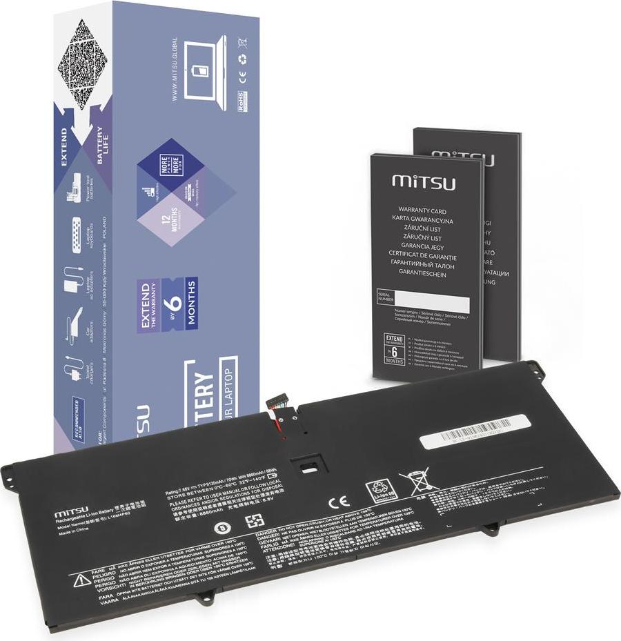 Mitsu MITSU LENOVO YOGA 9120mAh 70Wh 7,68V