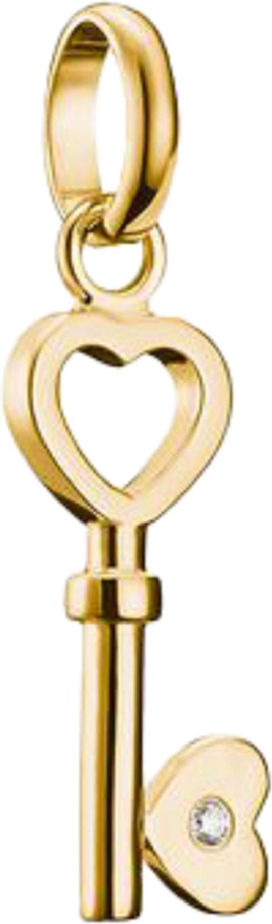 Charme/Pendentif Thomas Sabo - Clé Et Coeur En Argent 925/1000 - 2,55g - Occasion