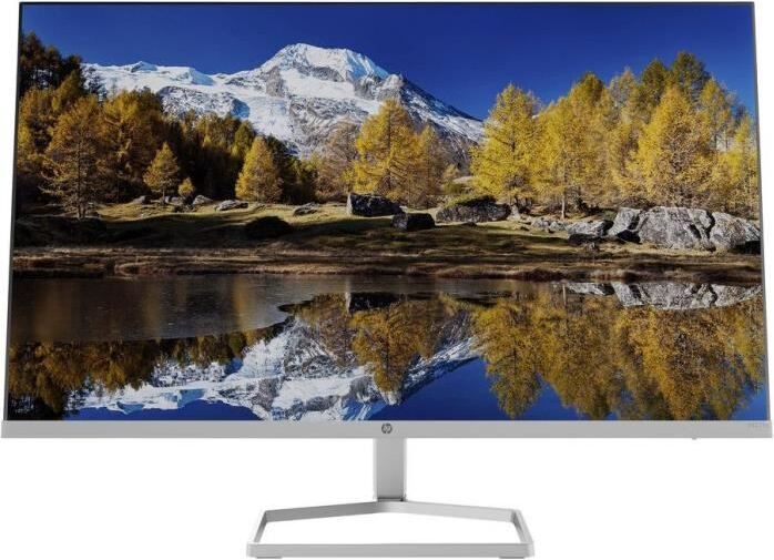 HP M27fq QHD Monitor, 68,6 cm (27"), 2560 x 1440 px, Quad HD, LCD, 5 ms, Strieborná, Čierna
