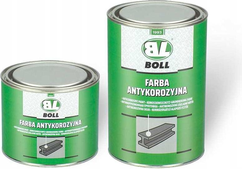 BOLL Korrosionsschutzfarbe rot 0,5 ltr 001409