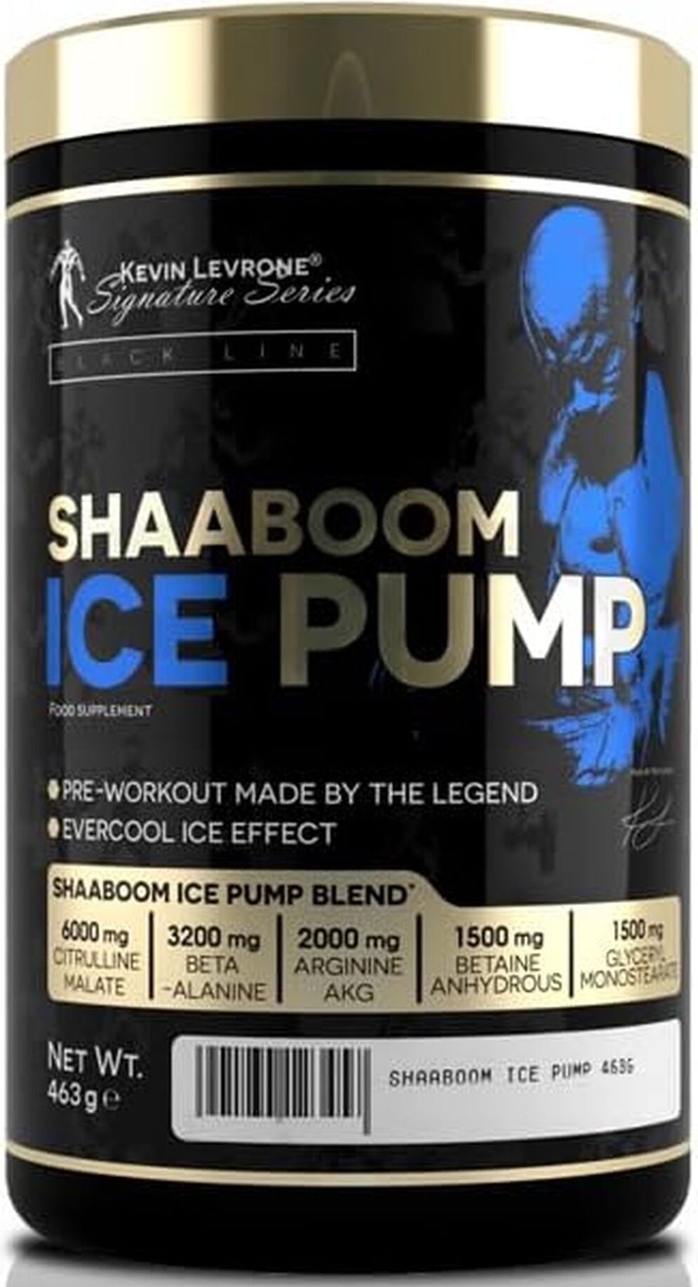 GLOBAL SUPPLEMENTS Kevin Levrone | Black Line | Shaaboom Ice Pump Icy Citrus & Peach