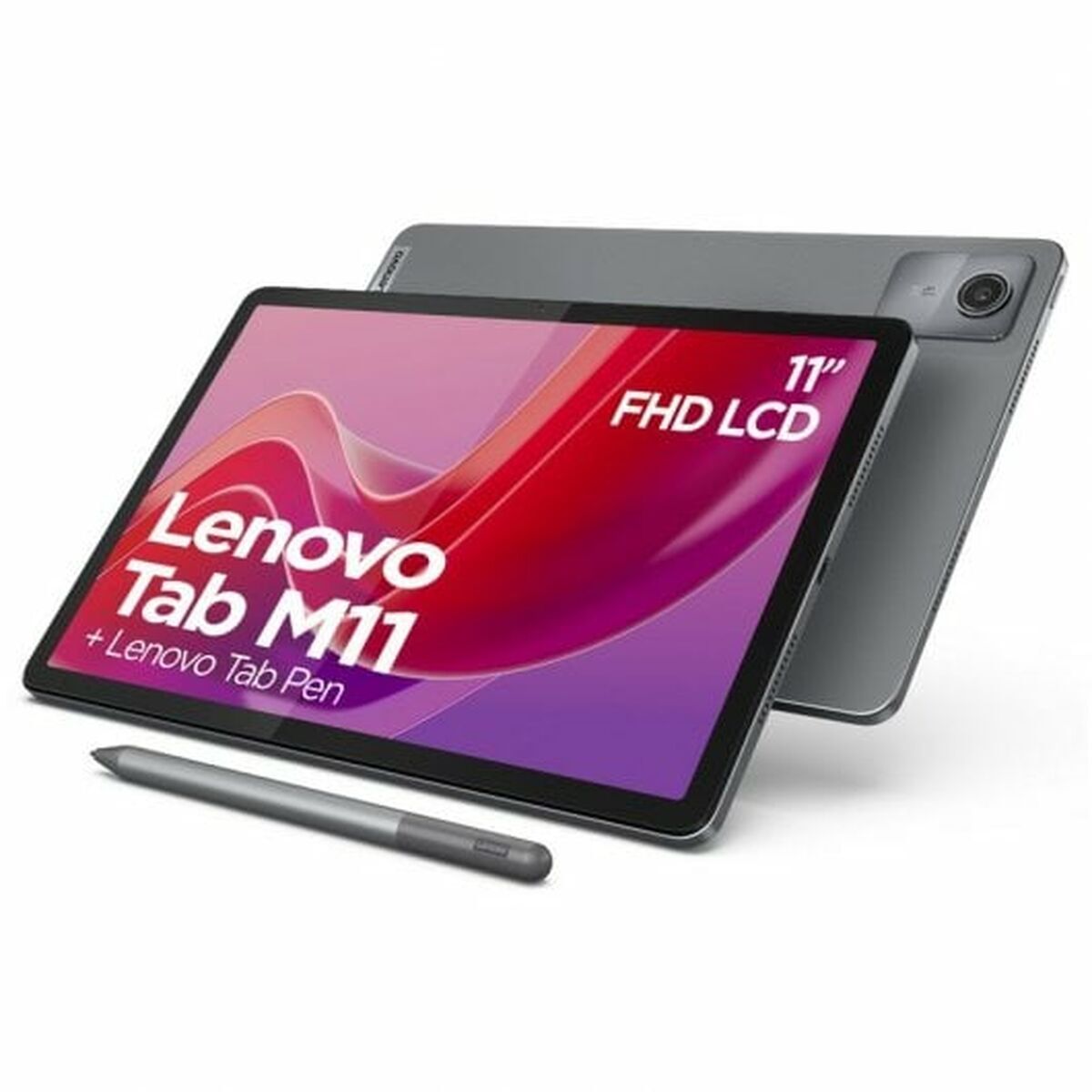 Lenovo Tab M11, 27,9 cm (11"), 1920 x 1200 px, 128 GB, 4 GB, Android 13, Šedá