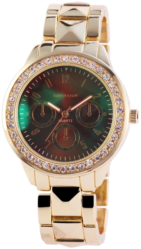Excellanc Damenuhr mit Metallarmband 150707000004