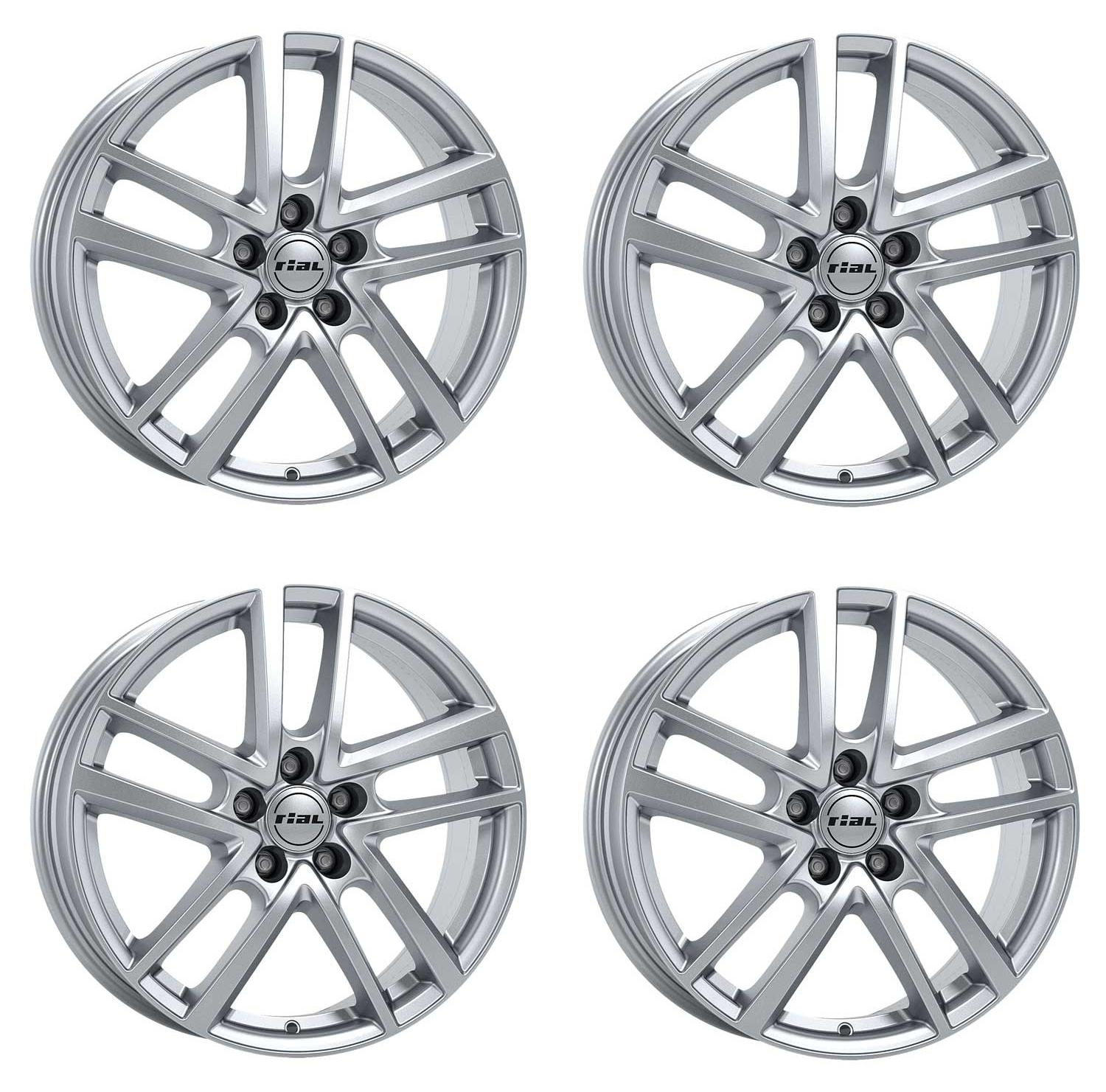 4 Rial Felgen Astorga 8.0x19 ET45 5x112 SIL für SEAT Altea Ateca Cupra Ateca Cupra Cupra Born Leon 4-AST80945V21-0
