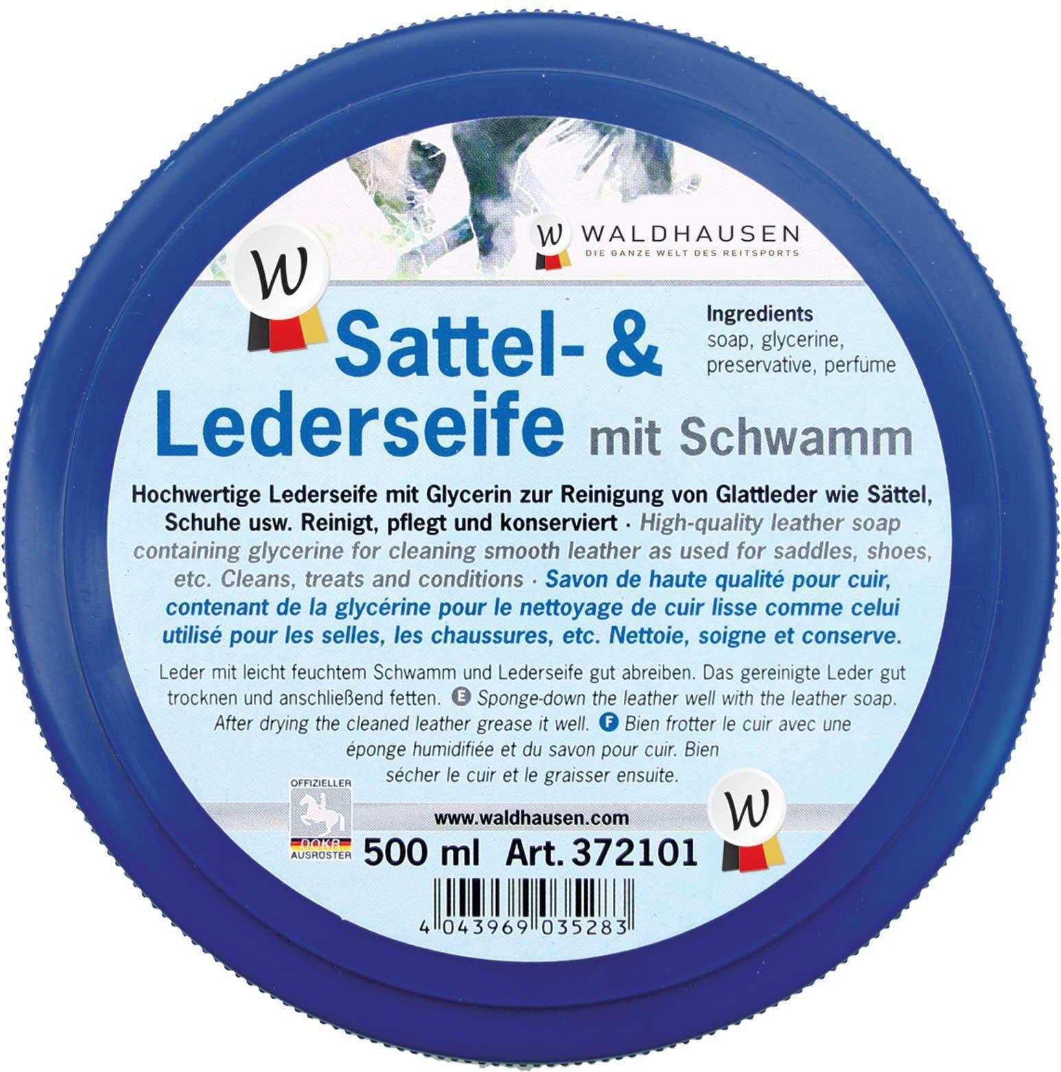 Waldhausen Sattelseife, 500 ml Dose 372101