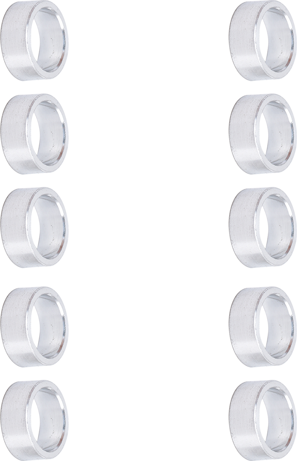 Cocosity Abstandhalter aus Aluminiumlegierung,10mm Abstandhalter aus Aluminium,Abstandhalter ohne Gewinde,runder Abstandhalter aus Aluminium,runder Abstandhalter,Abstandshalter,Stützverschraubungen