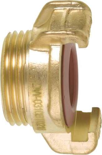 MBS FIRE GEKA Plus Kupplung Außengewinde 1" AG Trinkwasser DVGW