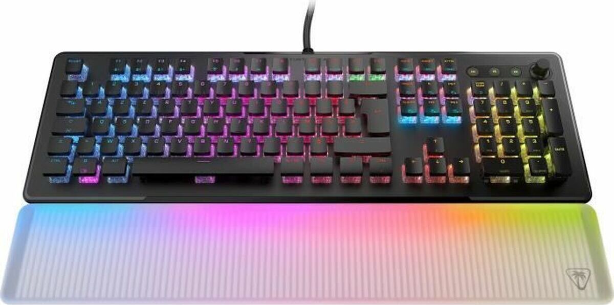 Tastatur Turtle Beach Vulcan II Max Schwarz Französisch AZERTY