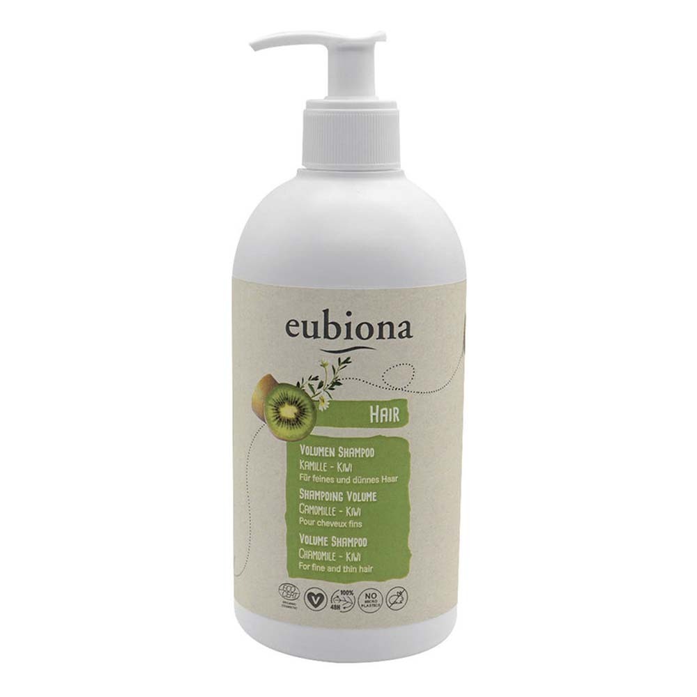 Eubiona Volumenshampoo mit Kamille und Kiwi 500 ml